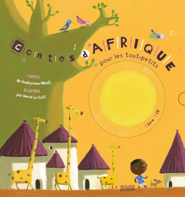 Couverture de « Contes d’Afrique pour les tout-petits + CD »