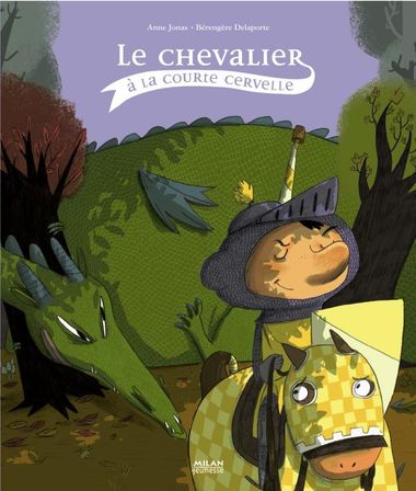 Couverture de « Le chevalier à la courte cervelle »