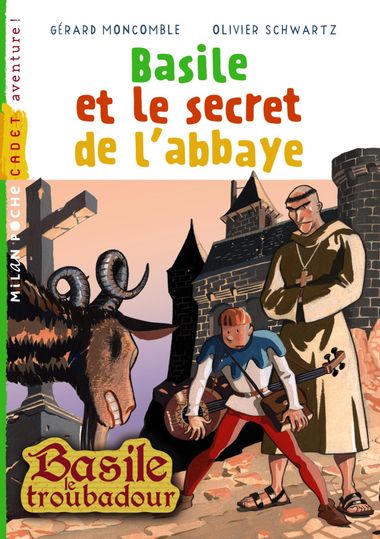 Couverture de « Basile et le secret de l’abbaye »