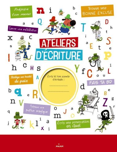 Couverture de « Ateliers d’écriture »
