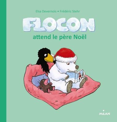 Couverture de « Flocon attend le père Noël »