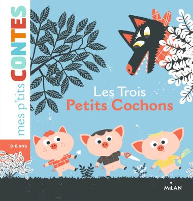 Couverture de « Les trois petits cochons »