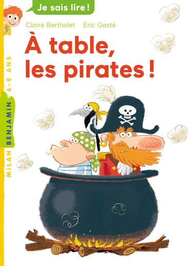 Couverture de « À table, les pirates ! »