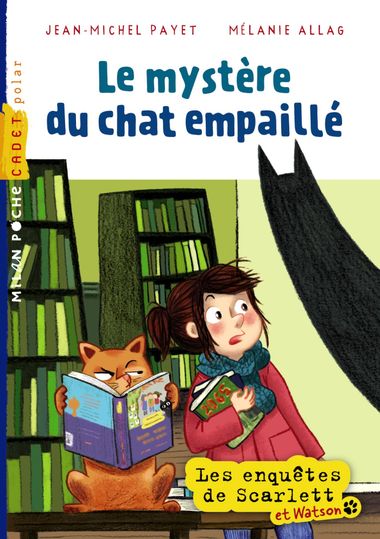 Couverture de « Le mystère du chat empaillé »