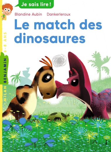 Couverture de « Le match des dinosaures »