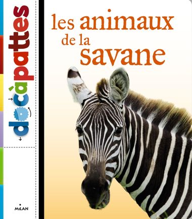 Couverture de « Les animaux de la savane »
