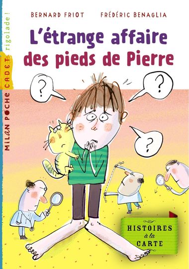 Couverture de « L’étrange affaire des pieds de Pierre »