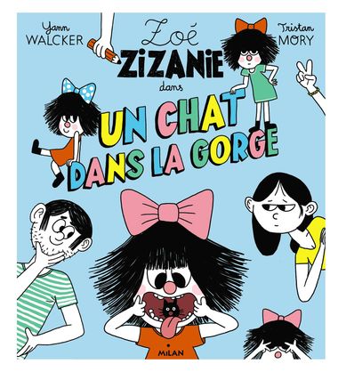 Couverture de « Un chat dans la gorge »