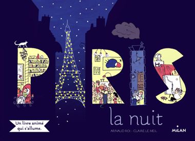 Couverture de « Paris la nuit »
