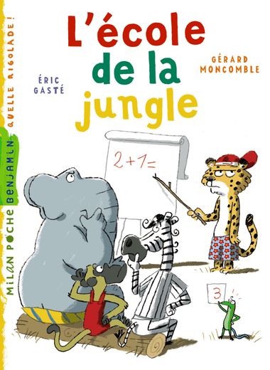 Couverture de « L’école de la jungle »