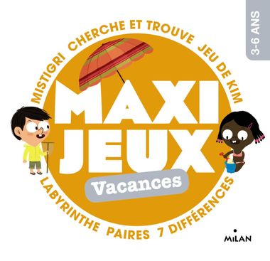 Couverture de « Maxi-jeux – Vacances »