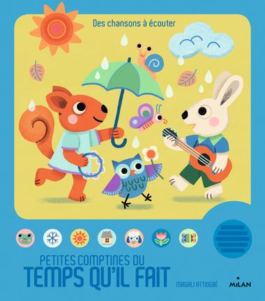Couverture de « Petites comptines du temps qu’il fait »
