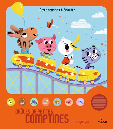 Couverture de « Drôles de petites comptines »