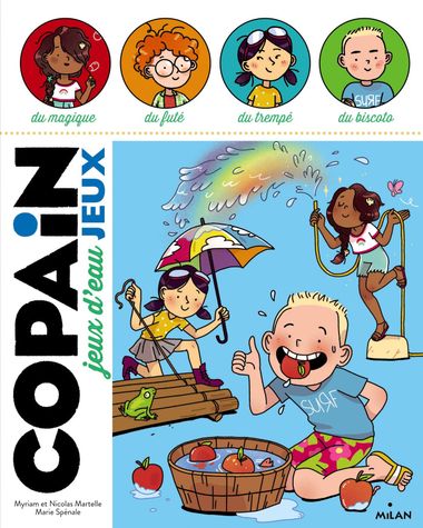 Couverture de « Copain – Jeux d’eau »