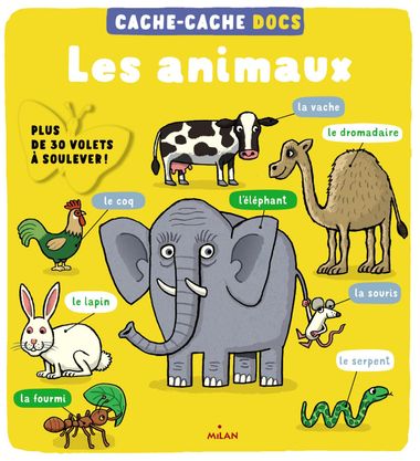 Couverture de « Cache-cache docs – Les animaux »