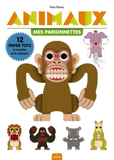 Couverture de « Mes Parionnettes – Animaux »