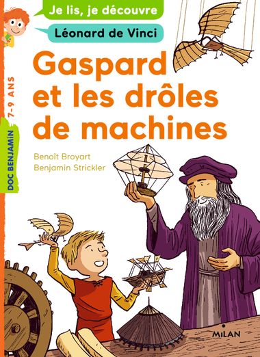 Couverture de « Gaspard et les drôles de machines »