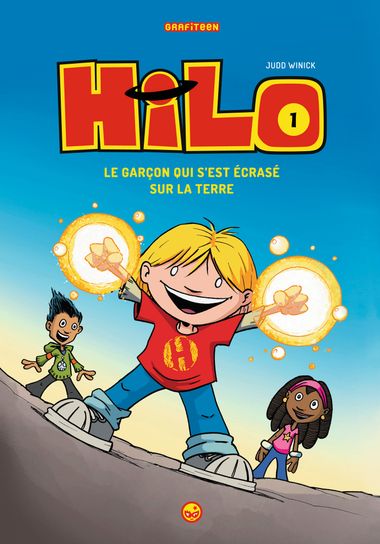 Couverture de « Le garçon qui s’est écrasé sur la Terre »