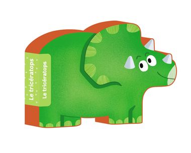 Couverture de « Le tricératops »