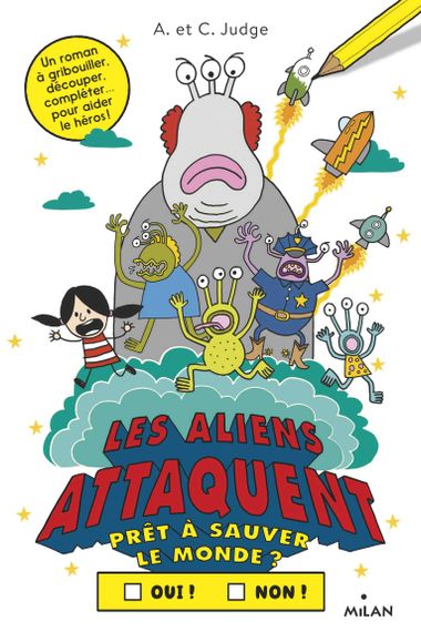 Couverture de « Les aliens attaquent »