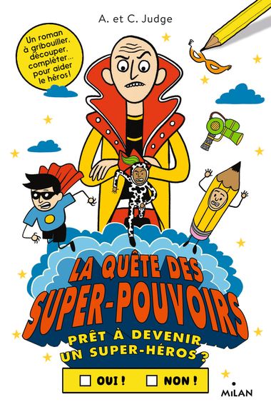 Couverture de « La quête des super-pouvoirs »