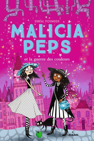 Couverture de « Malicia Peps et la guerre des couleurs »