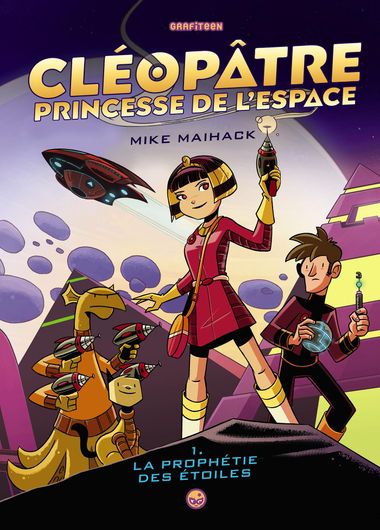 Couverture de « Cléopâtre princesse de l’espace »