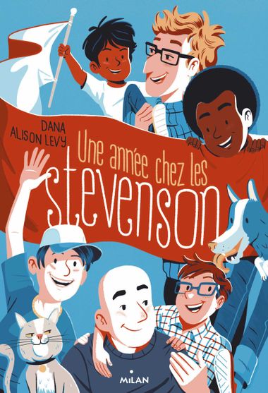 Couverture de « Une année chez les Stevenson »