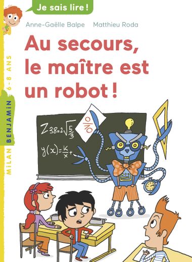 Couverture de « Au secours, le maître est un robot ! »