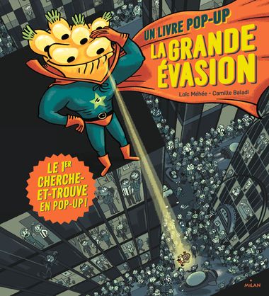 Couverture de « Cherche et trouve – La grande évasion »