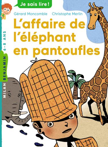 Couverture de « L’affaire de l’éléphant en pantoufles »