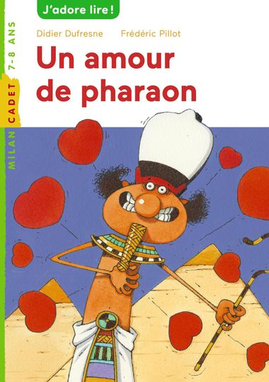 Couverture de « Un amour de pharaon »