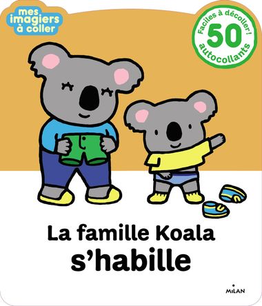 Couverture de « La famille Koala s’habille »