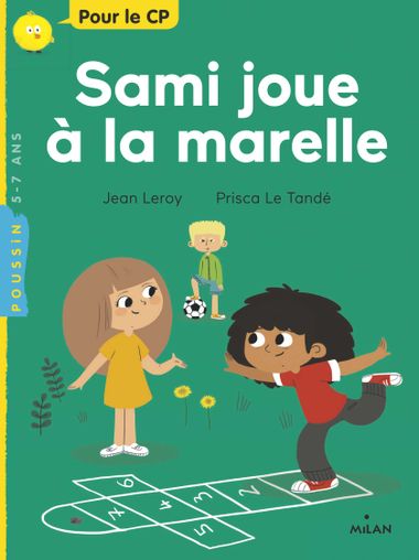 Couverture de « Sam joue à la marelle »