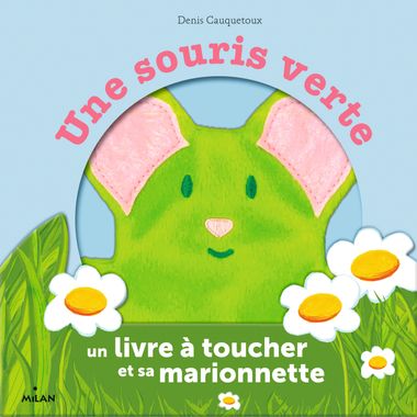 Couverture de « Une souris verte – coffret marionnette »