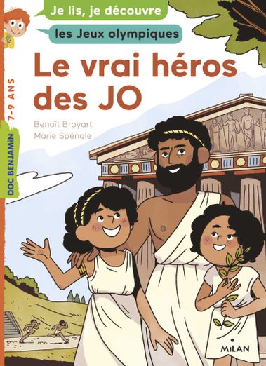 Couverture de « Le vrai héros des JO »