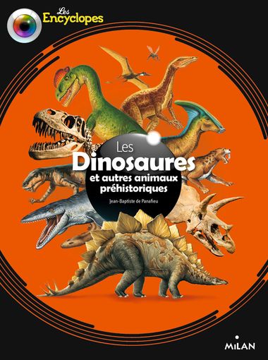 Couverture de « Les dinosaures et autres animaux préhistoriques »