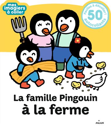 Couverture de « La famille Pingouin à la ferme »