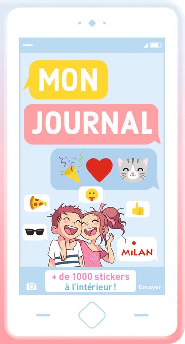 Couverture de « Mon journal en émojis »