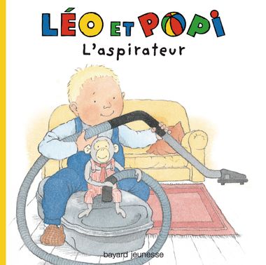 Couverture de « Léo et Popi – L’aspirateur »