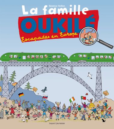 Couverture de « La famille Oukilé – Escapade en Europe »
