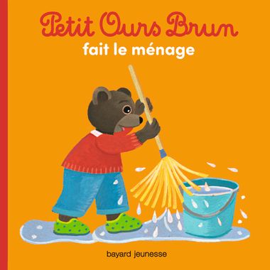 Couverture de « Petit Ours Brun fait le ménage »