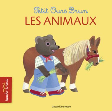 Couverture de « Petit Ours Brun mini touche-à-tout – Les animaux »