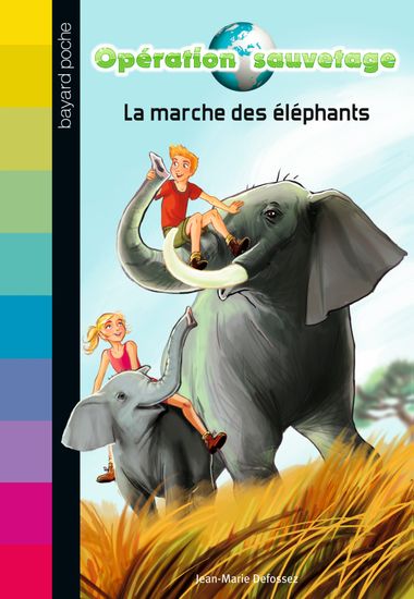 Couverture de « La marche des éléphants »
