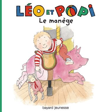 Couverture de « Léo et Popi – Au manège »