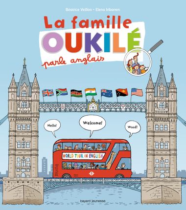 Couverture de « La famille Oukilé parle anglais »