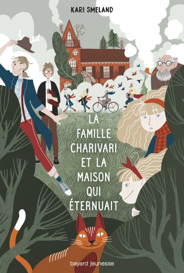 Couverture de « La Famille Charivari et la maison qui éternuait »