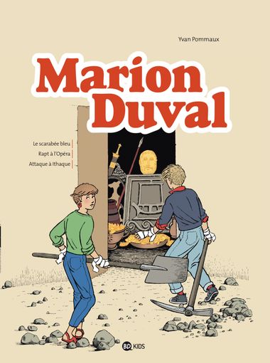 Couverture de « Le scarabée bleu – Rapt à l’opéra – Attaque à Ithaque »