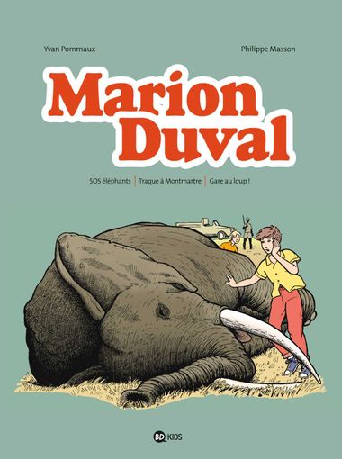 Couverture de « SOS éléphants – Traque à Montmartre – Gare au loup ! »