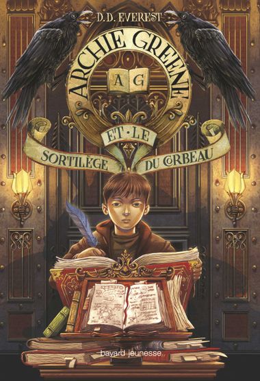 Couverture de « Archie Greene et le sortilège du corbeau »